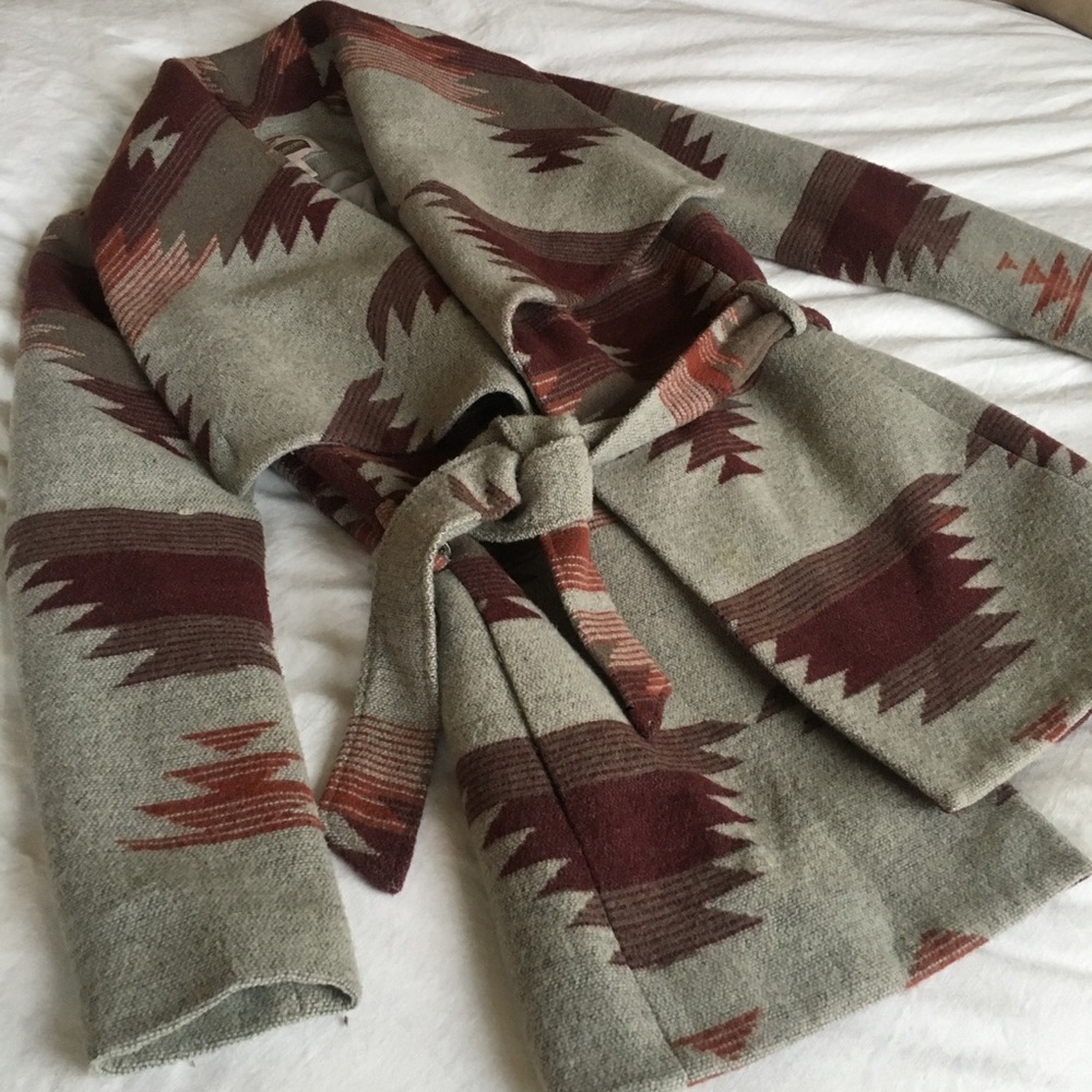 Aztec Print Jacket